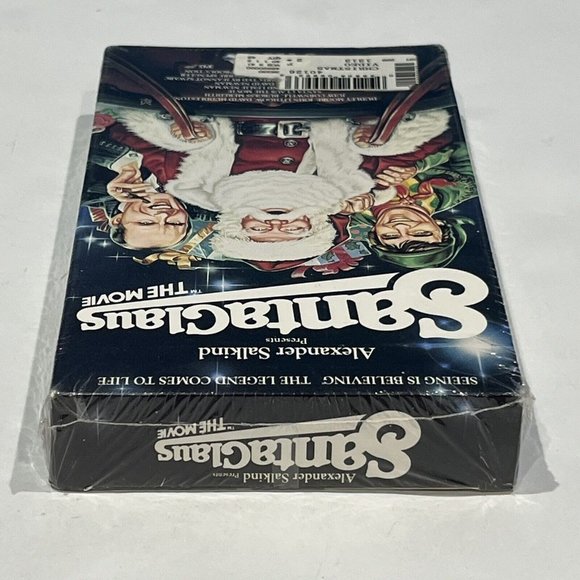 Vintage 1990 Santa Claus The Movie Dudley Moore Movie VHS Sealed  Video Treasure - Picture 7 of 15